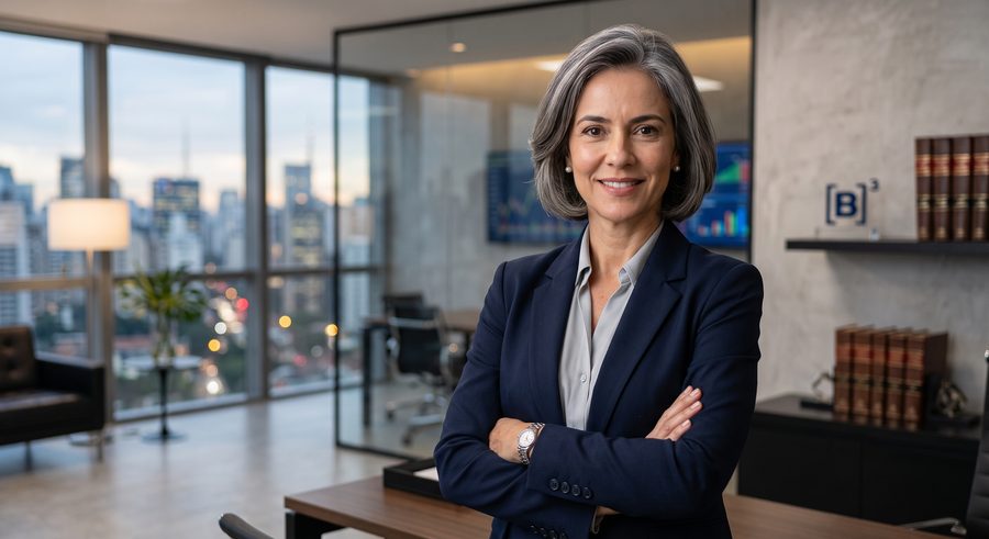 Especialista em Imposto de Renda analisando informações de investimentos e da B3